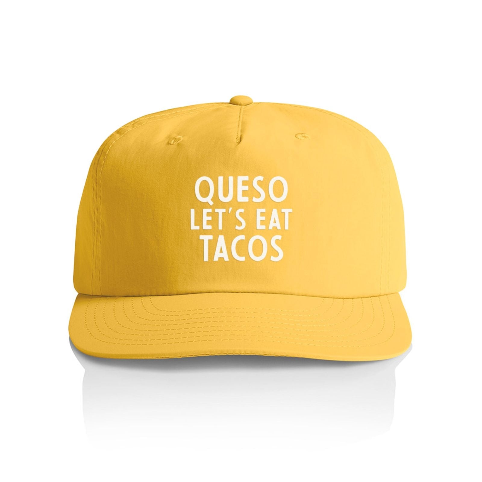 Queso Let's Eat Tacos Nylon Snapback