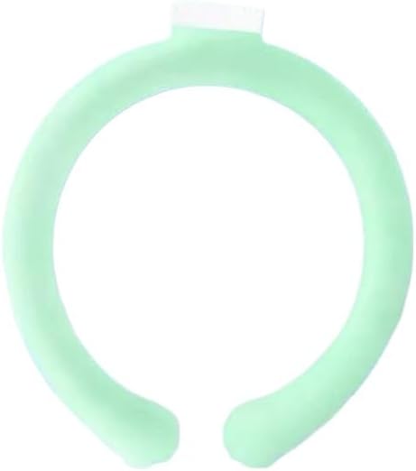 Reusable Neck Cooling Tube, Wearable Ice Ring for Hot Weather, Body Cooling Neck Cooler(Super Good qualiey) (Pink)
