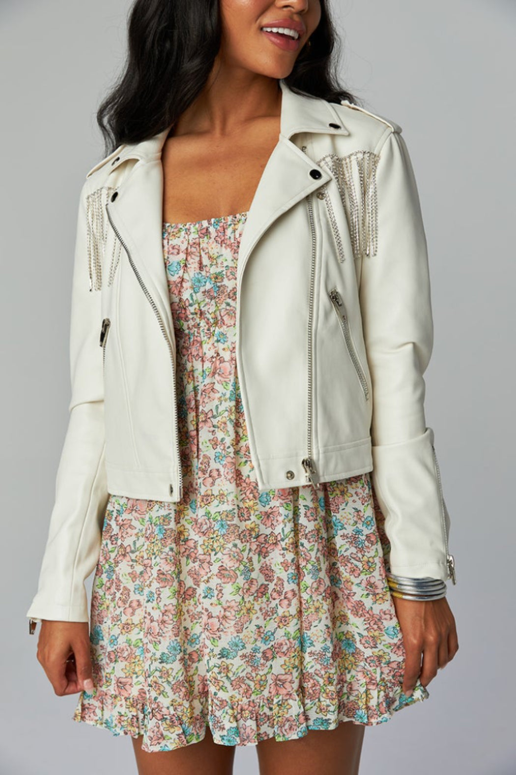 "Rife" Vegan Leather Jacket