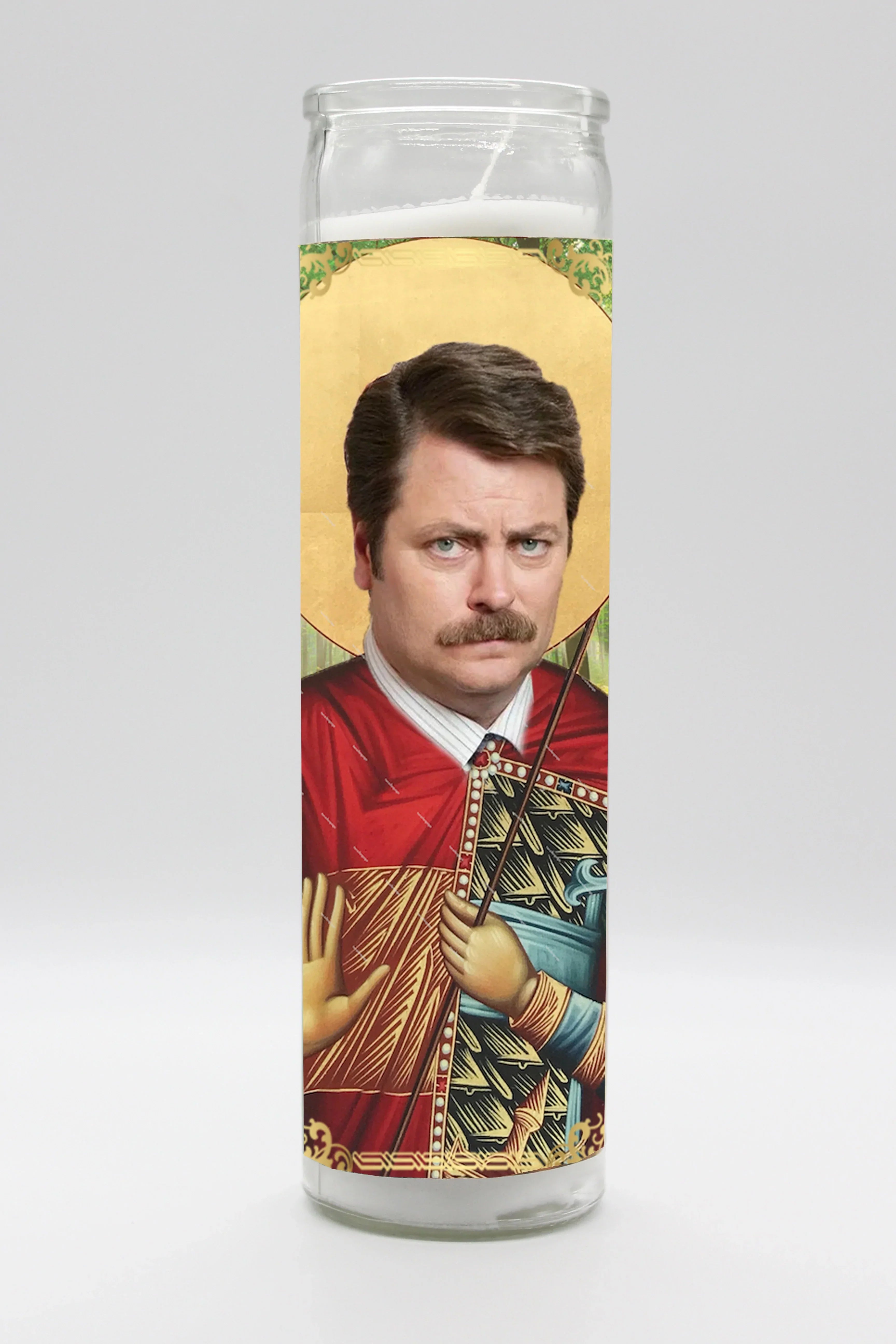 Saint Ron Candle by BOBBYK