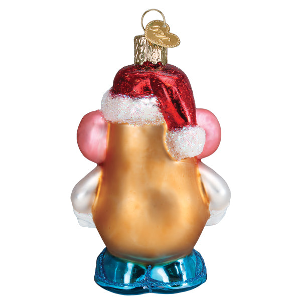 Mr Potato Head Glass Ornament