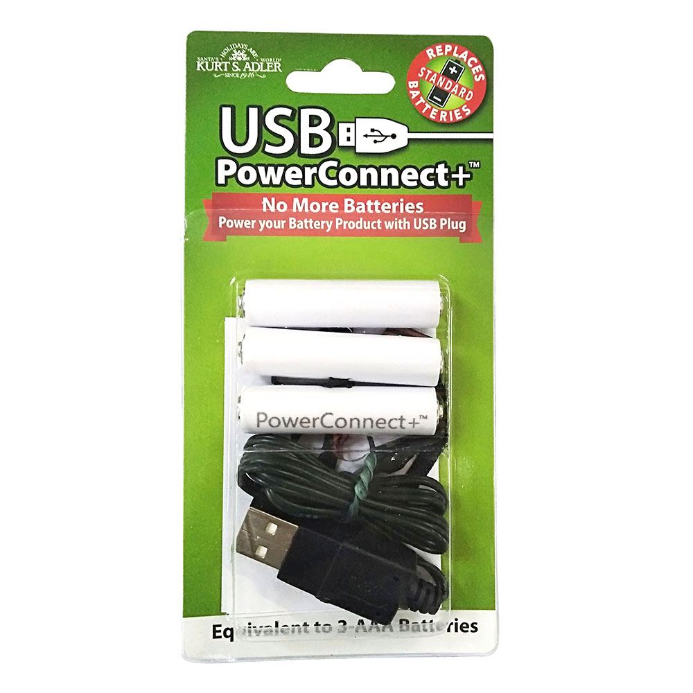 USB PowerConnect+ 3 AAA Converter