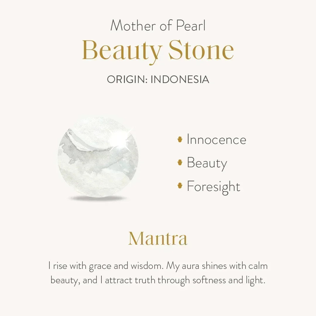 Patient Mind Multi-Symbol Mother of Pearl Necklace