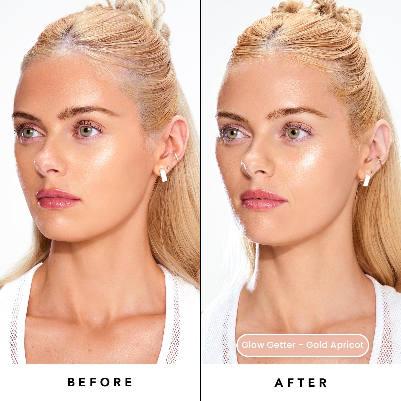 Sacheu Liquid Glow STAY-N Liquid Highlighter & Illuminator Makeup — 30ml Long Lasting Luminous Glow Lightweight Dewy Finish, Aura Glow