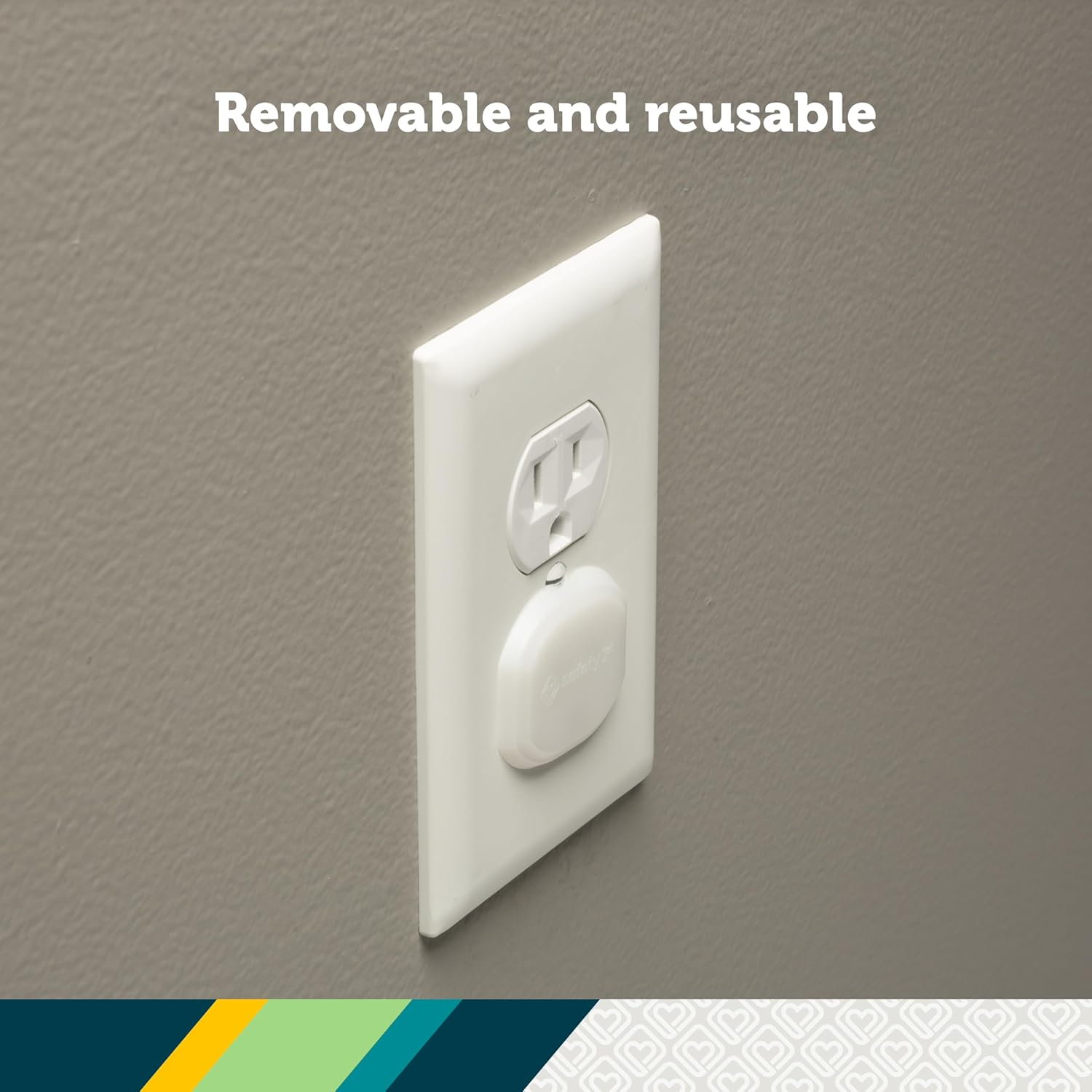 Safety 1st Electrical Outlet Baby Proof Covers, Secure Outlet Plugs, Baby Proofing, 36 Count