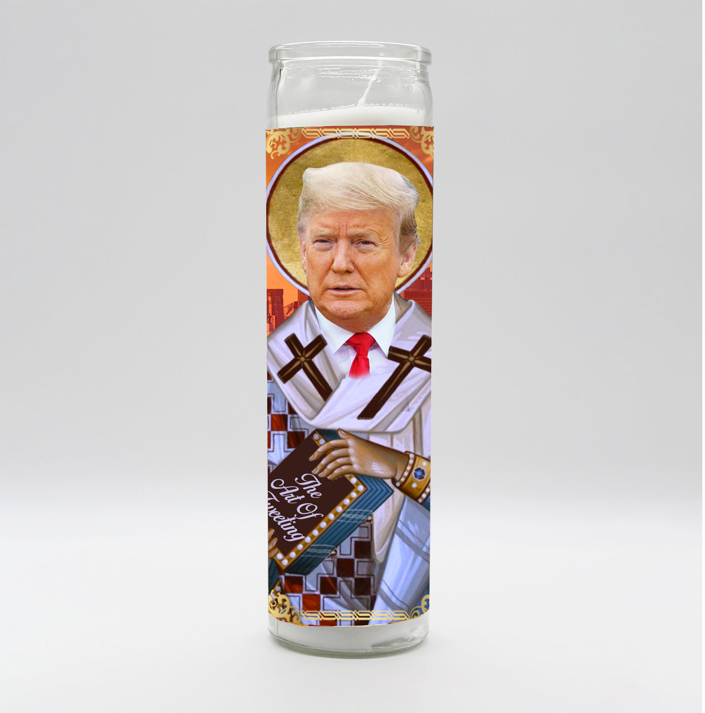 Saint Donald Candle by BOBBYK