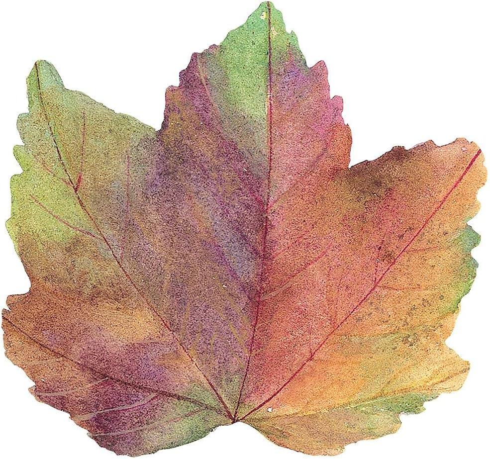 Autumn Leaf Hardboard Placemat Die Cut-Single