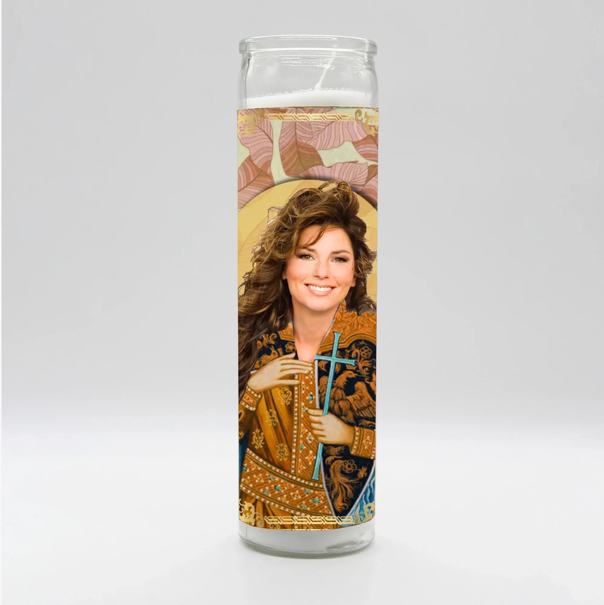 Saint Badass Queen of Country Candle by BOBBYK