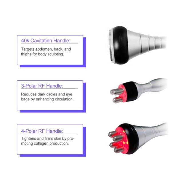 Shape Tactics 3-in-1 Cavitation RF Body Contouring and Skin Firming Machine
