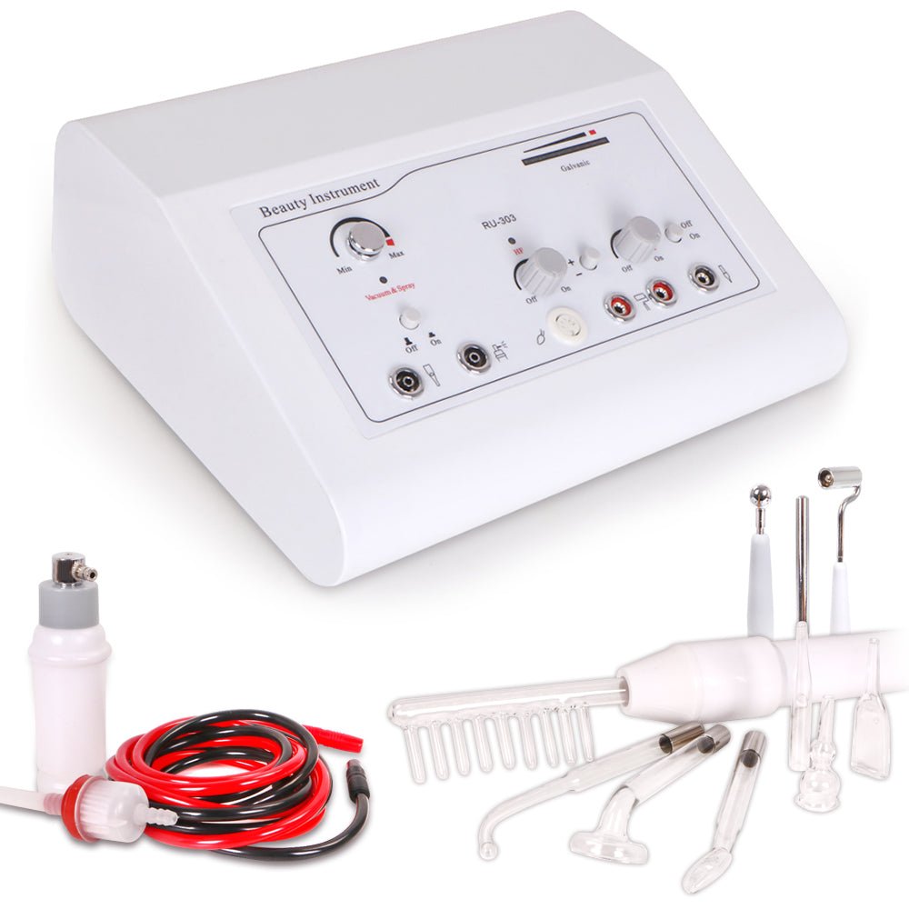 Shape Tactics 4-in-1 High-Frequency Galvanic Vacuum Facial Machine