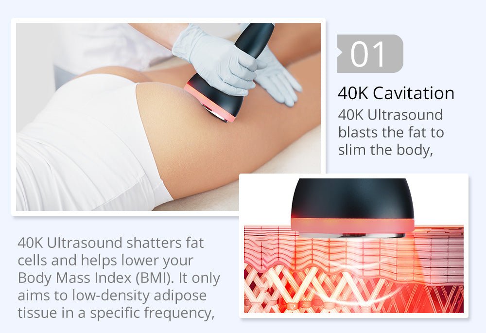 Shape Tactics 40K Cavitation and RF Vacuum Contouring System