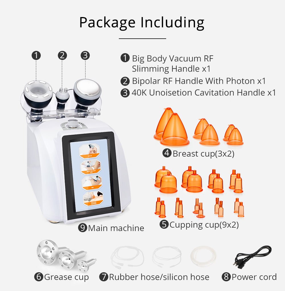 Shape Tactics 40K Cavitation and RF Vacuum Contouring System