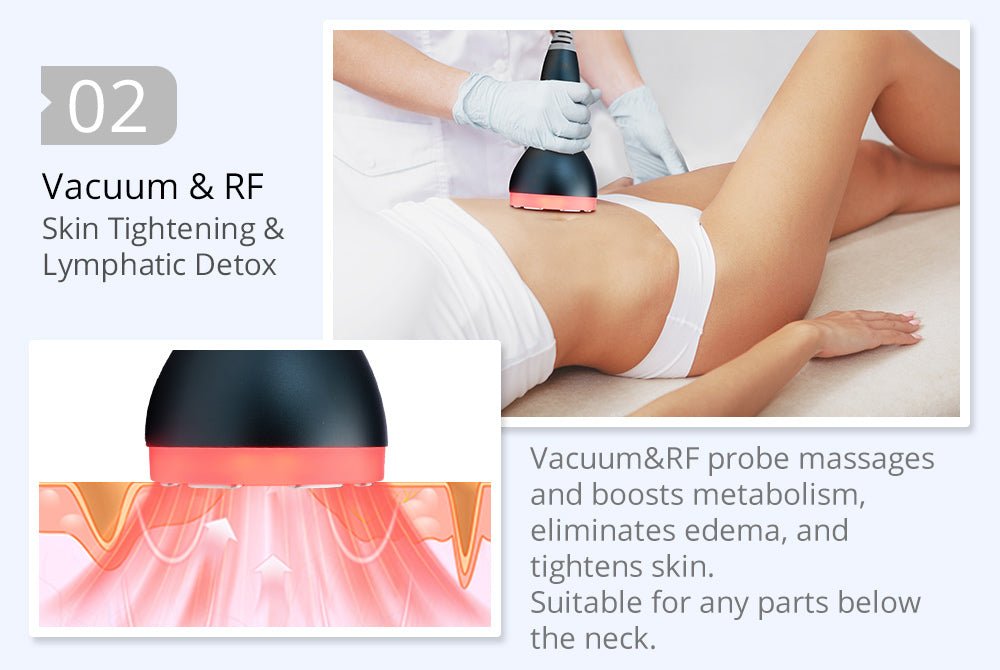 Shape Tactics 40K Cavitation and RF Vacuum Contouring System