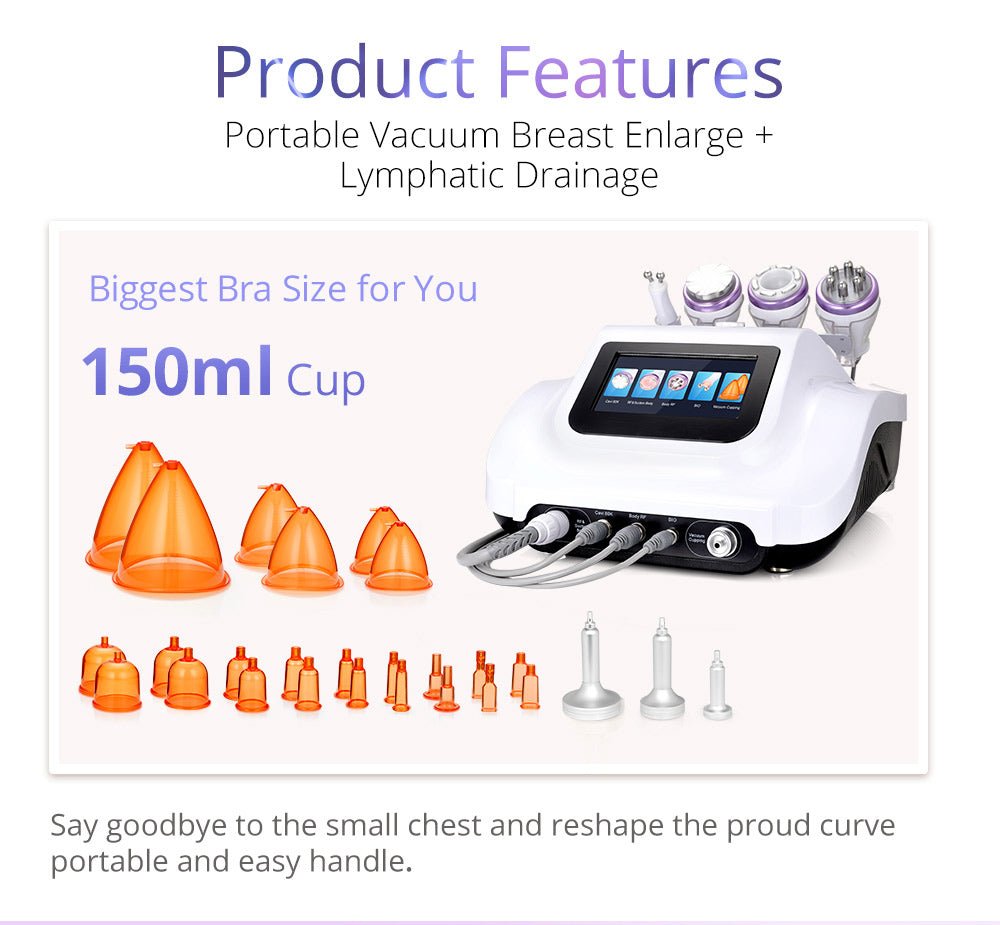 Shape Tactics 5-in-1 80K Cavitation Vacuum Therapy System