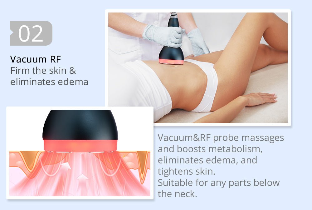 Shape Tactics 5-in-1 Ultrasonic Cavitation RF Vacuum System