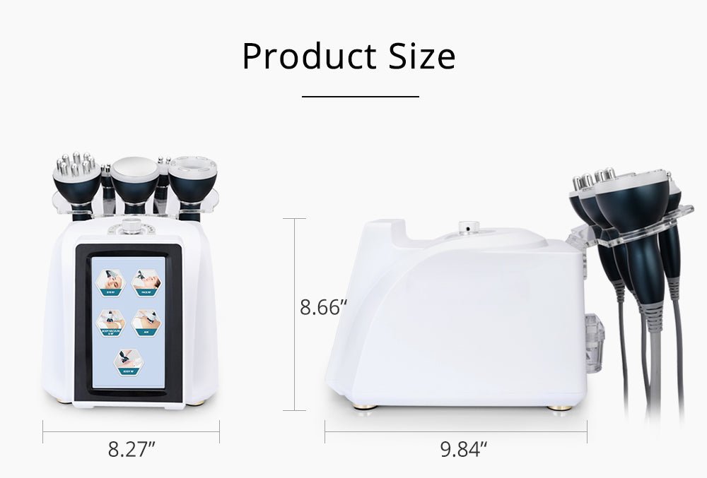 Shape Tactics 5-in-1 Ultrasonic Cavitation RF Vacuum System