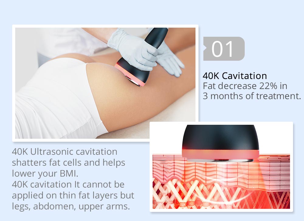 Shape Tactics 5-in-1 Ultrasonic Cavitation RF Vacuum System
