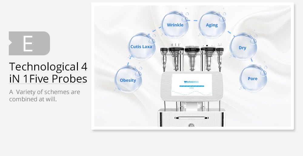 Shape Tactics 5-in-1 Unoisetion Cavitation 2.0 3D Smart Vacuum RF System