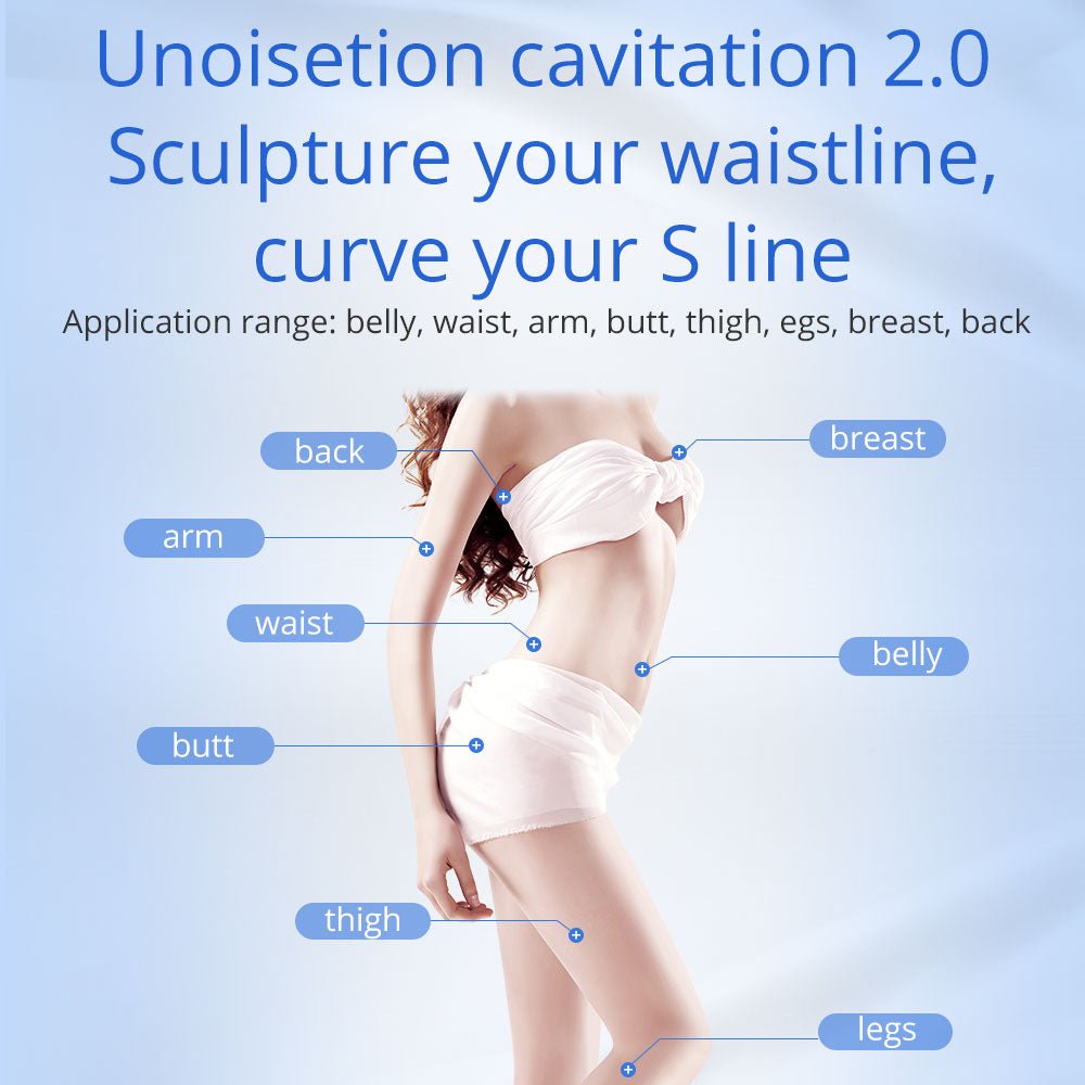 Shape Tactics 5-in-1 Unoisetion Ultrasonic RF Cavitation System