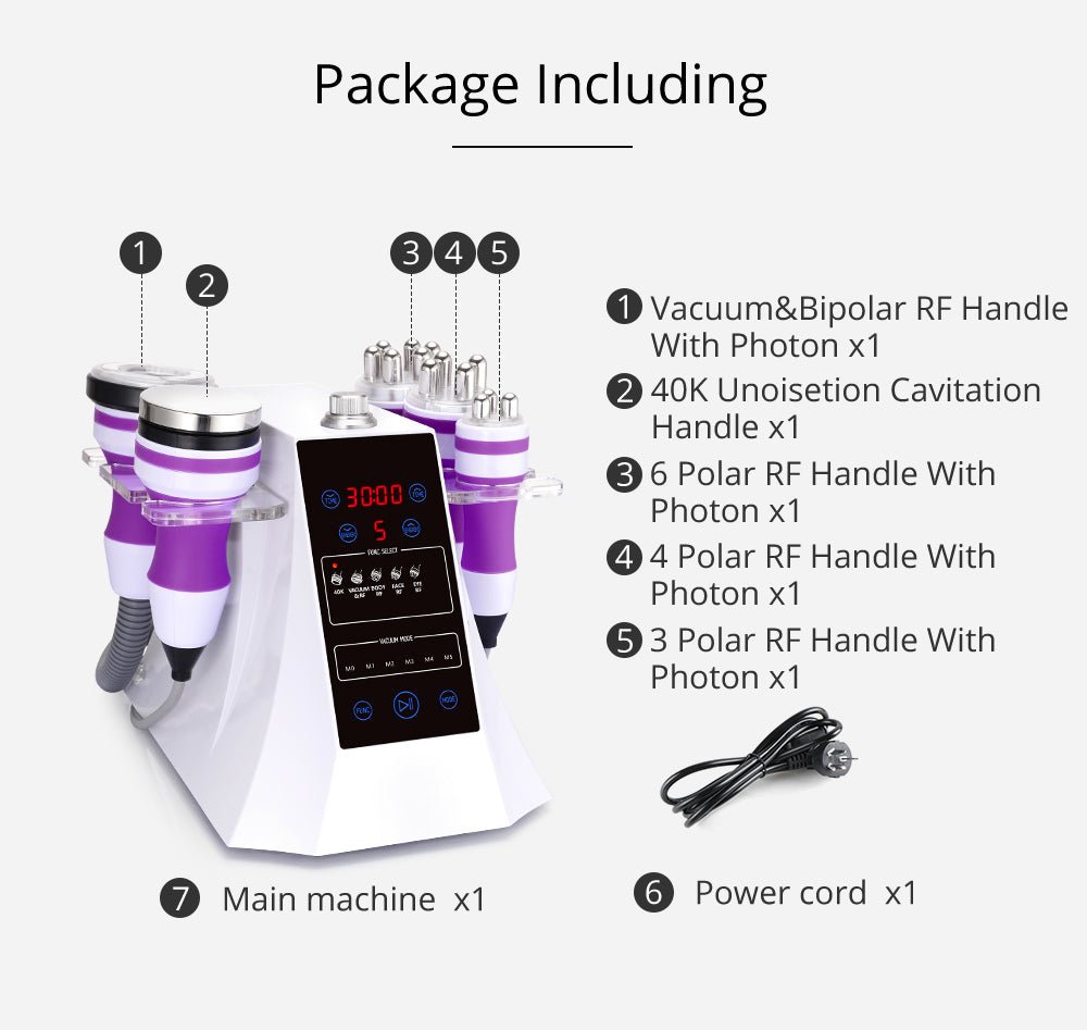 Shape Tactics 5-in-1 RF Cavitation Wellness System