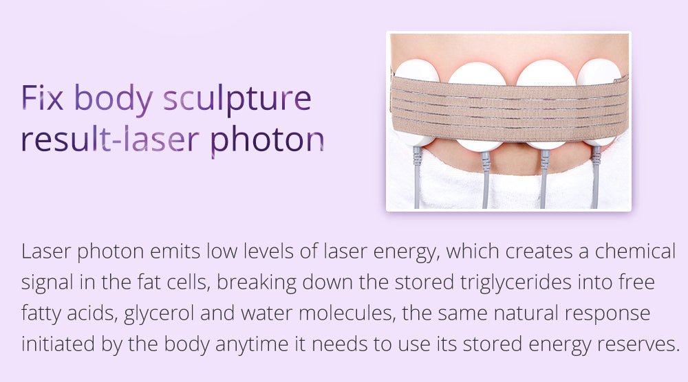 Shape Tactics 6-in-1 Ultrasonic RF Lipo Laser Contouring System