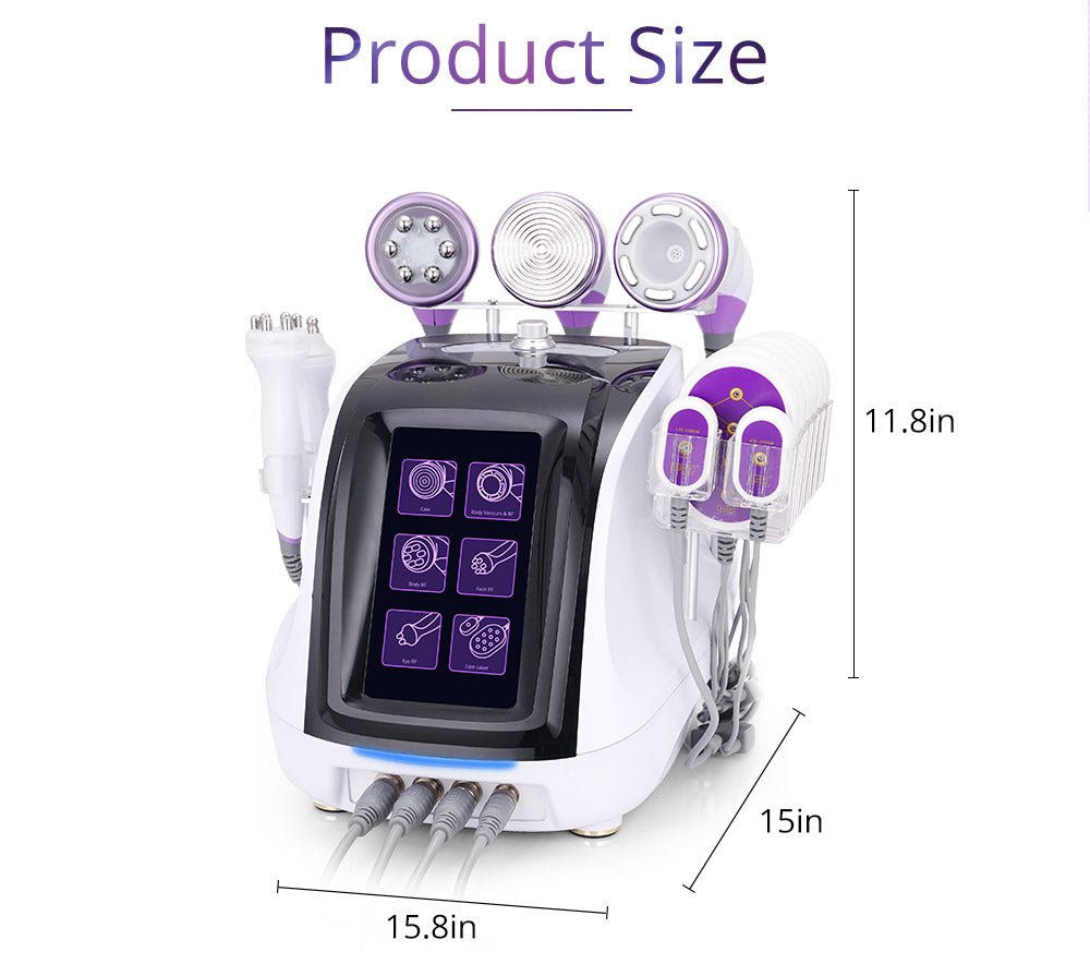 Shape Tactics 6-in-1 Ultrasonic RF Lipo Laser Contouring System