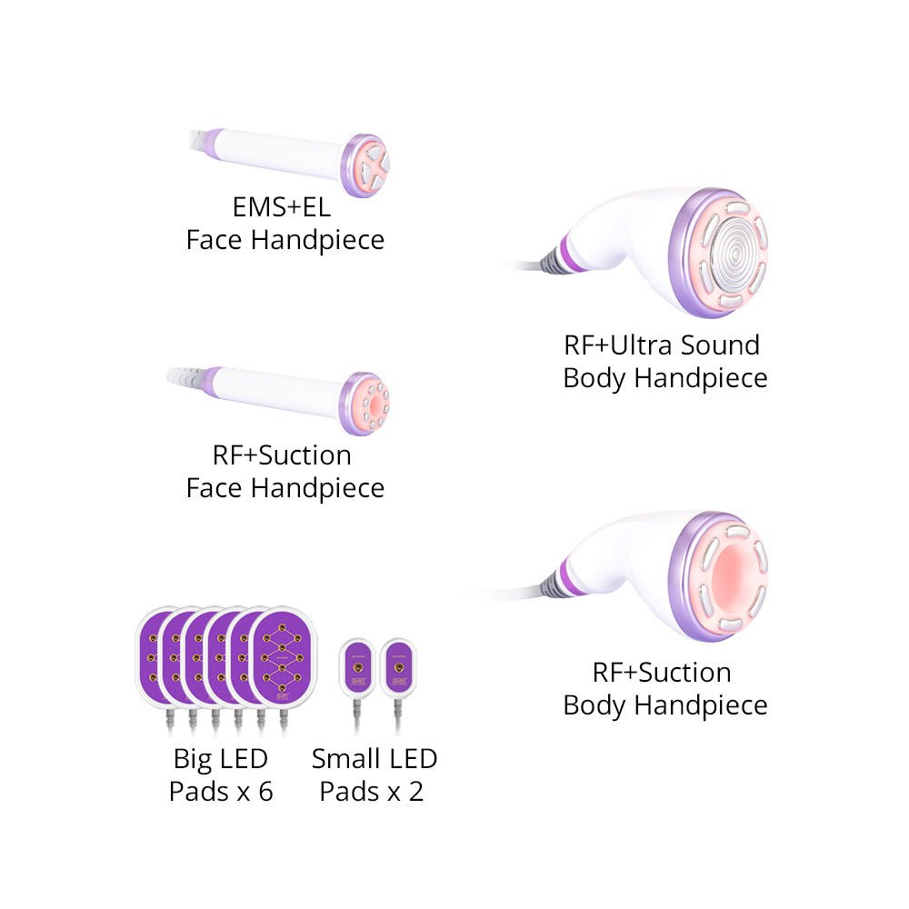 Shape Tactics 6-in-1 30K Cavitation Vacuum Lipo RF