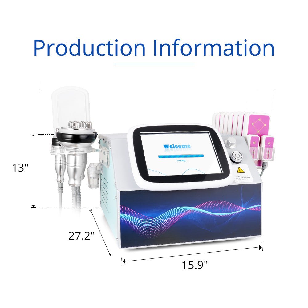 Shape Tactics 6-in-1 Cavitation RF Cryolipolysis Lipo Laser System