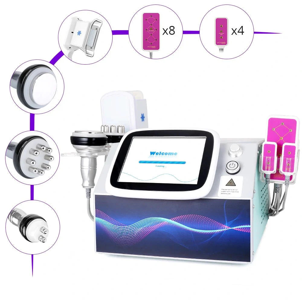 Shape Tactics 6-in-1 Cavitation RF Cryolipolysis Lipo Laser System
