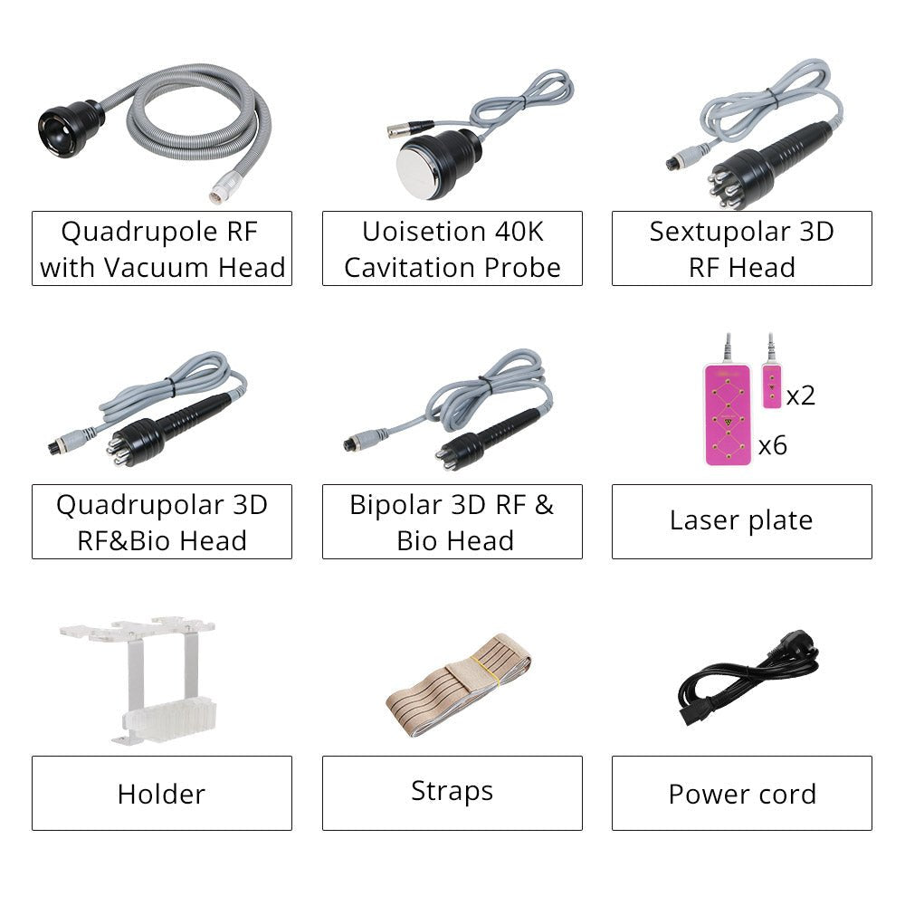 Shape Tactics 6-in-1 Ultrasonic Cavitation Vacuum RF System