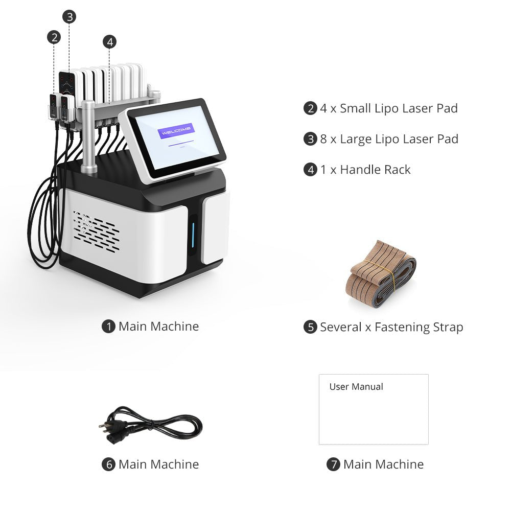 Shape Tactics 6D Body Sculpting LED Laser with 6 Wavelengths