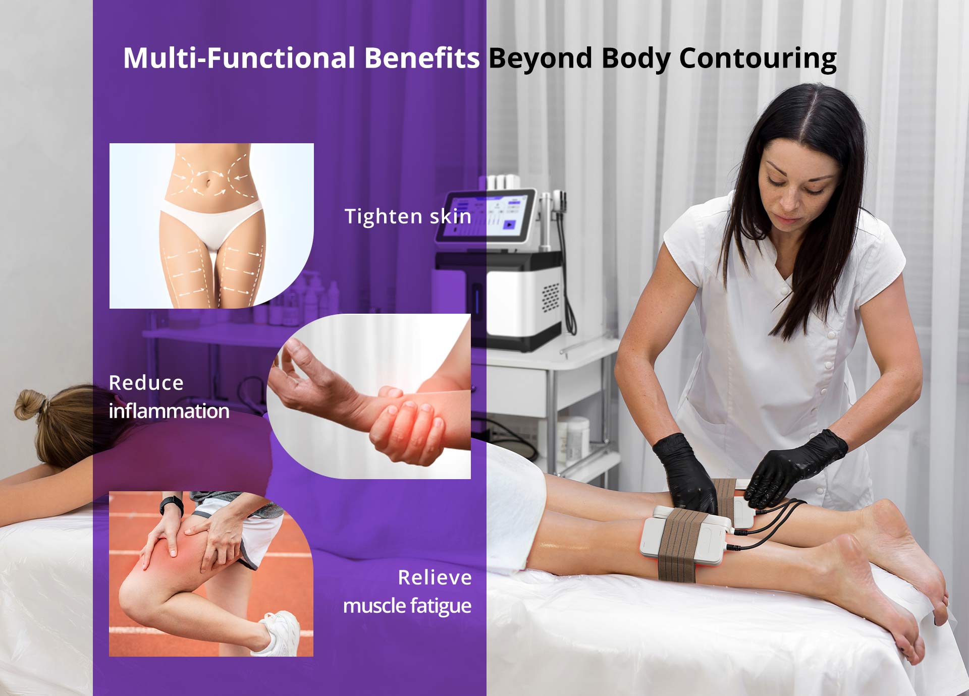Shape Tactics 6D Body Sculpting LED Laser with 6 Wavelengths