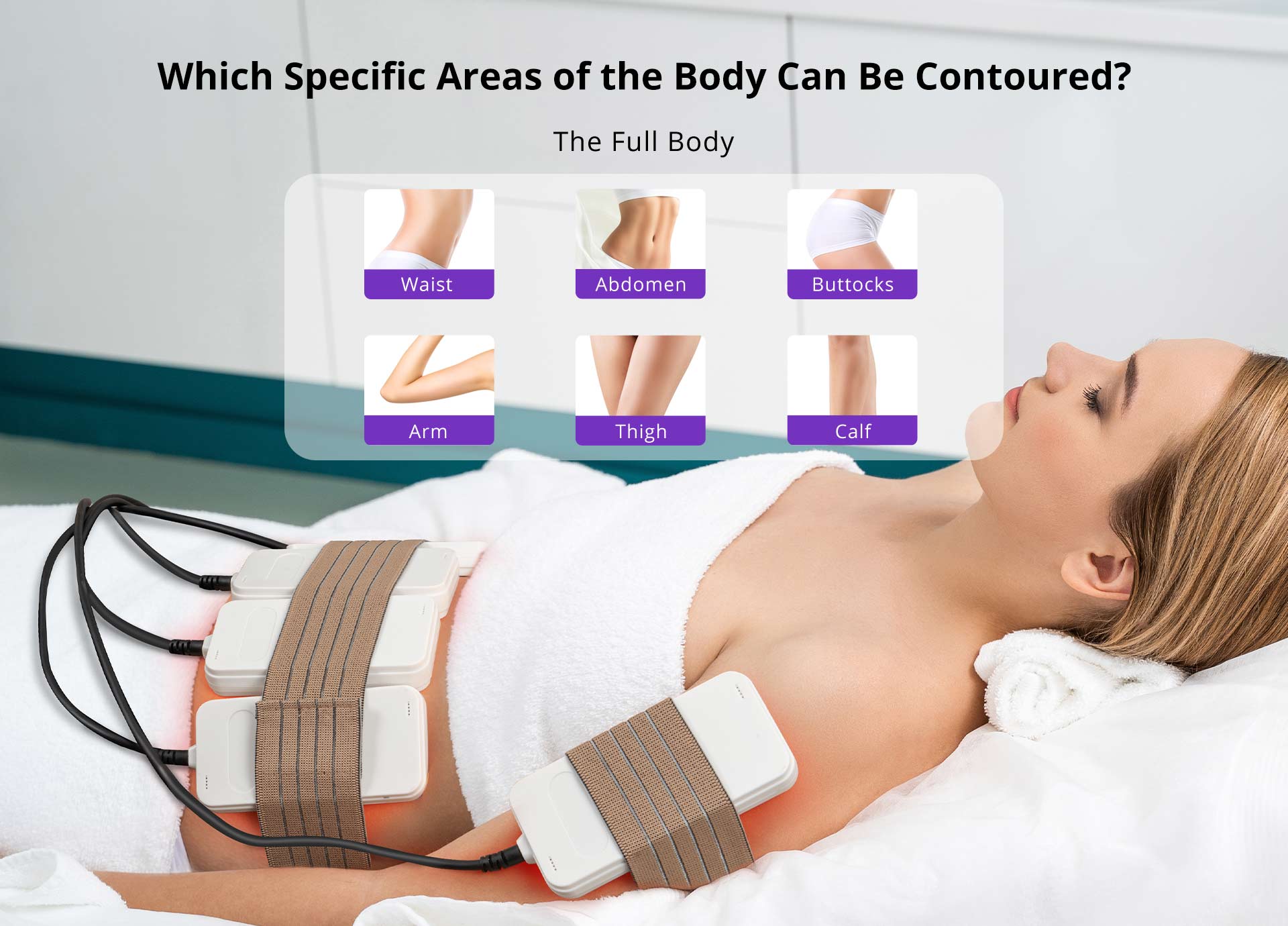 Shape Tactics 6D Body Sculpting LED Laser with 6 Wavelengths