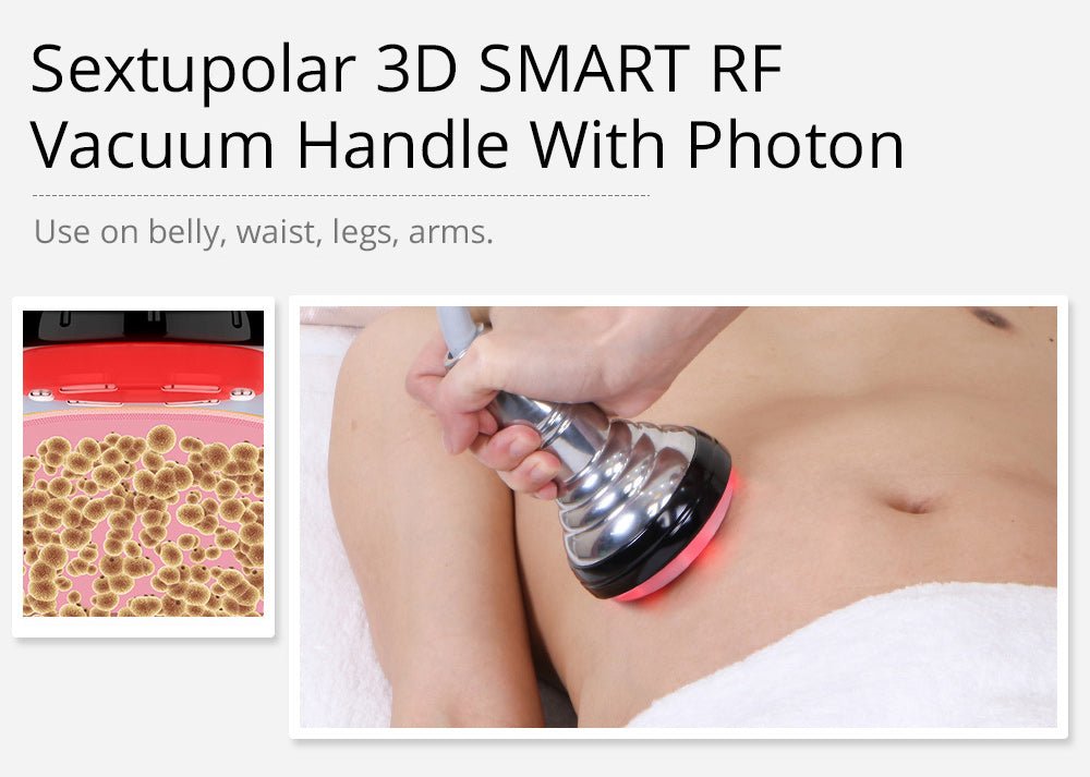 Shape Tactics 8-in-1 Cavitation RF Bio Hot and Cold Therapy System