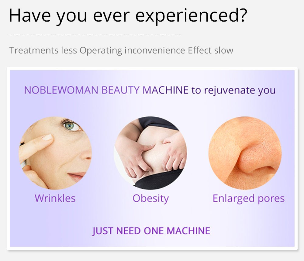 Shape Tactics 8-in-1 Cavitation RF Bio Hot and Cold Therapy System