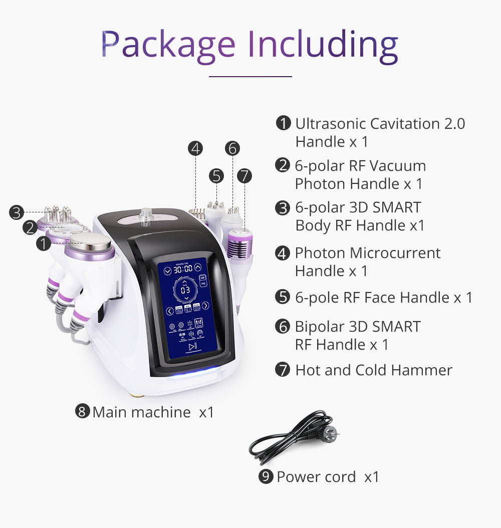 Shape Tactics 8-in-1 RF Cavitation Sculpt System