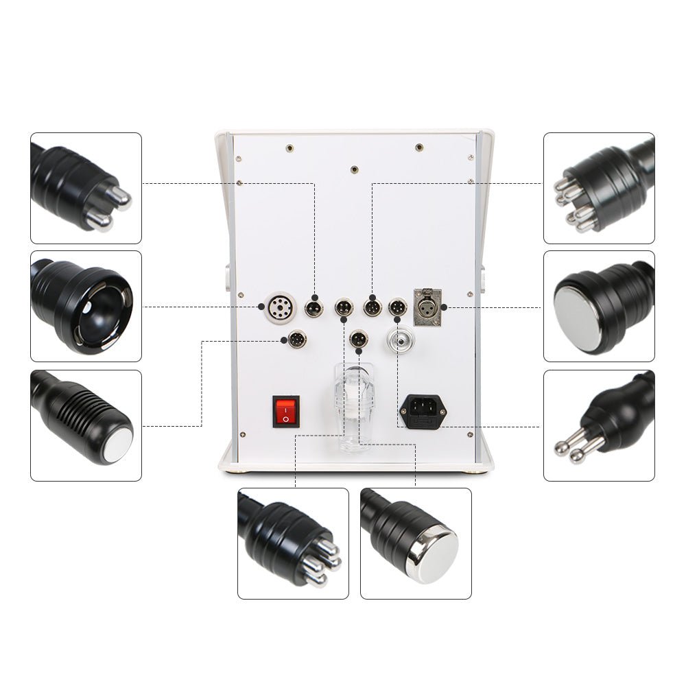 Shape Tactics 8-in-1 Unoisetion Cavitation RF Bio Cooling Hammer System
