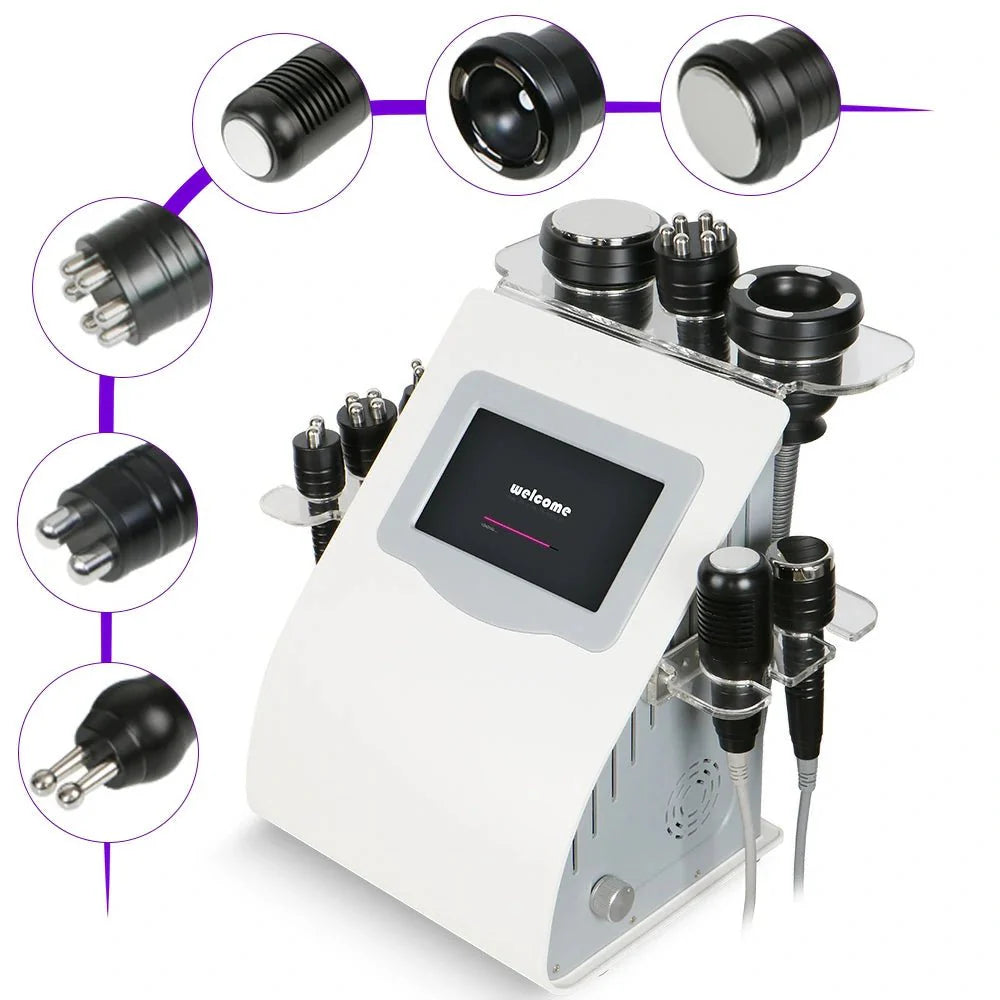 Shape Tactics 8-in-1 Unoisetion Cavitation RF Bio Cooling Hammer System