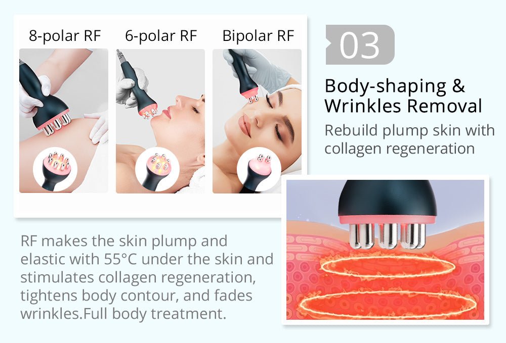 Shape Tactics 9-in-1 RF Cavitation Vacuum Body Contouring Machine