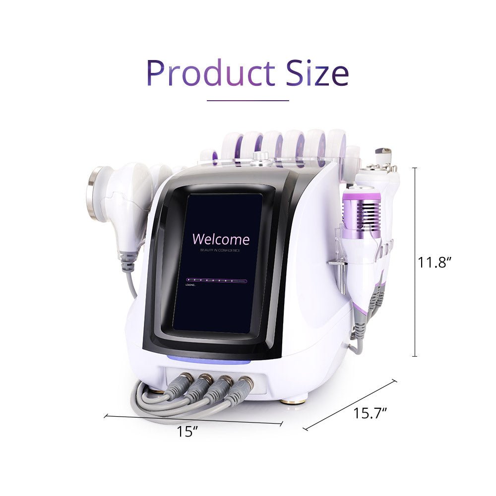 Shape Tactics 9-in-1 Ultrasonic Cavitation RF Lipo Laser Body Contouring System
