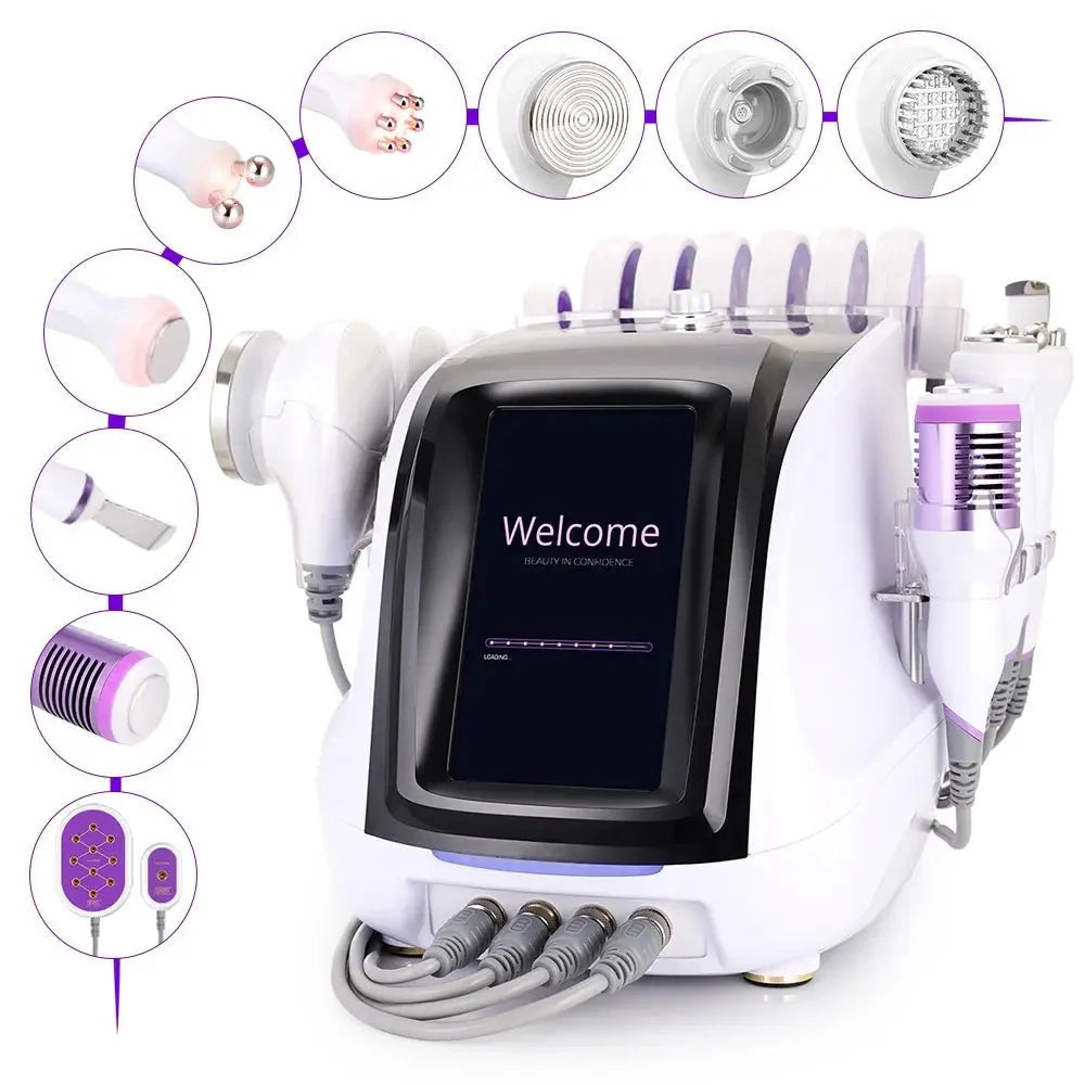 Shape Tactics 9-in-1 Ultrasonic Cavitation RF Lipo Laser Body Contouring System