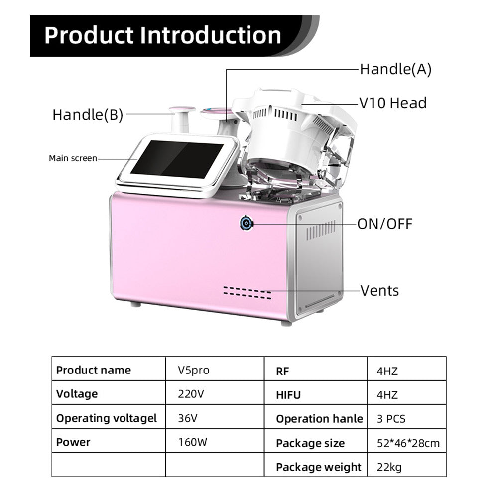 Shape Tactics Advanced 4D Ultrasound 40K Cavitation System
