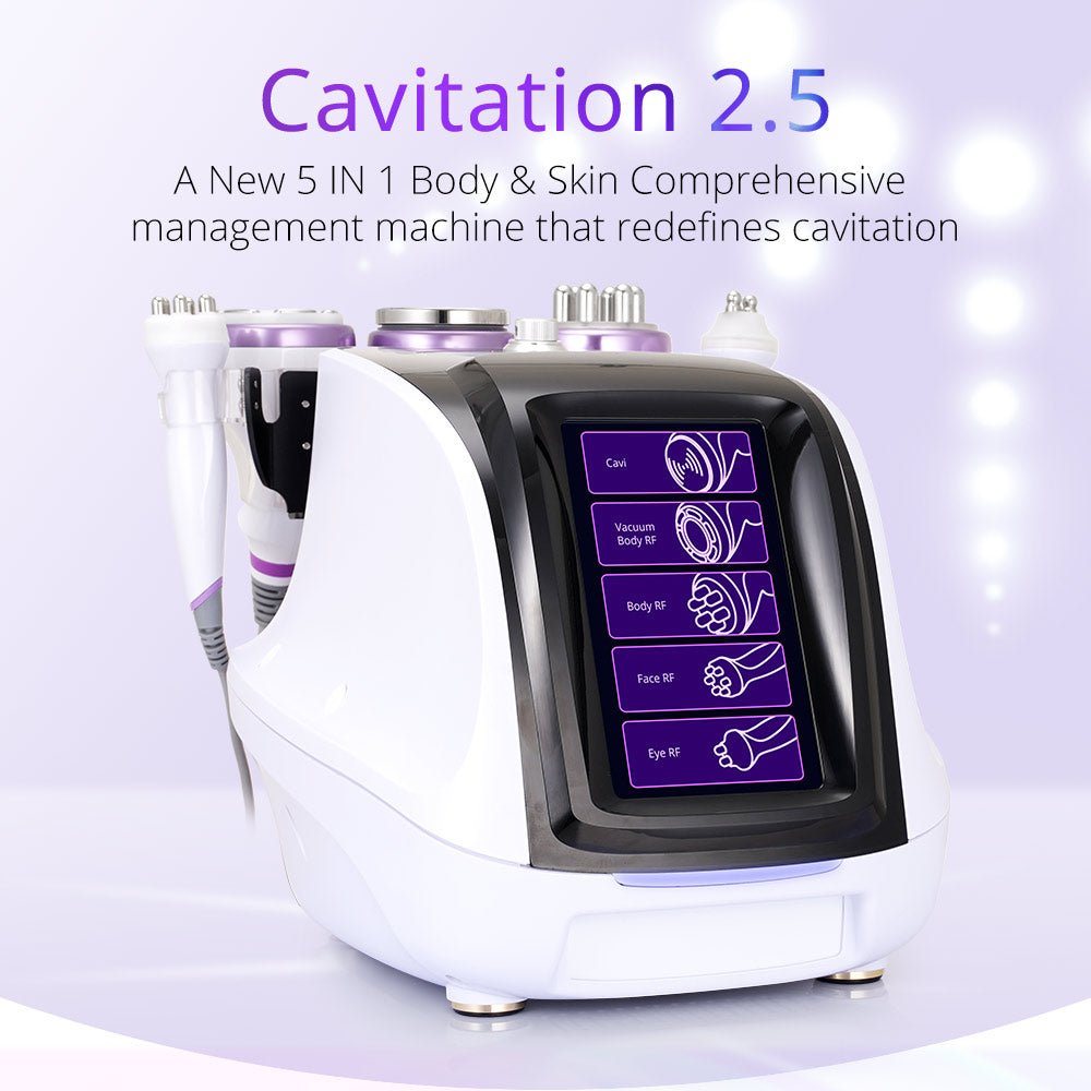 Shape Tactics 5-in-1 Cavitation Vacuum RF Body Contouring System