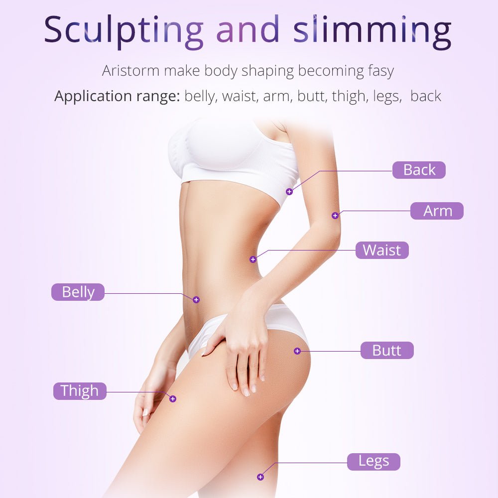 Shape Tactics 5-in-1 Cavitation Vacuum RF Body Contouring System