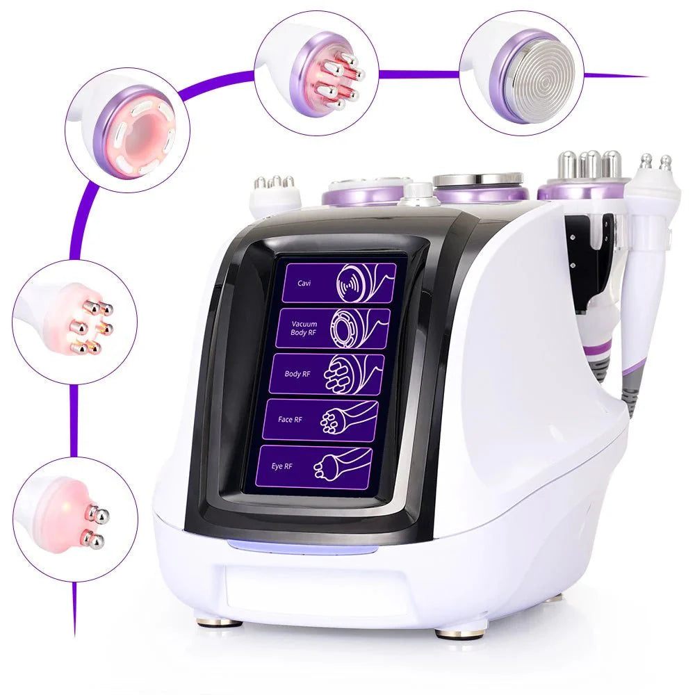 Shape Tactics 5-in-1 Cavitation Vacuum RF Body Contouring System