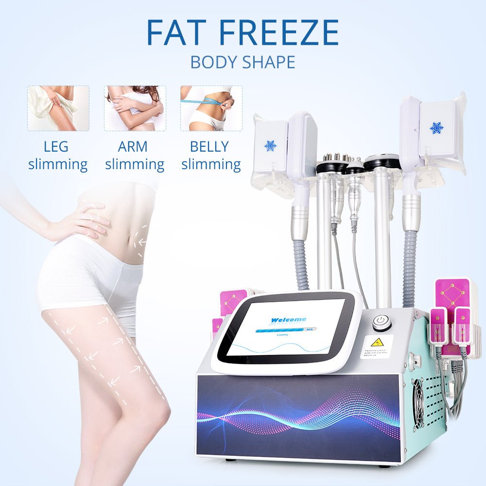 Shape Tactics Advanced 5-in-1 Cryolipolysis 40K Cavitation RF Lipo Laser System