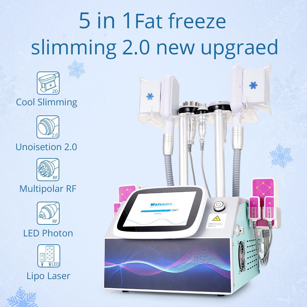 Shape Tactics Advanced 5-in-1 Cryolipolysis 40K Cavitation RF Lipo Laser System