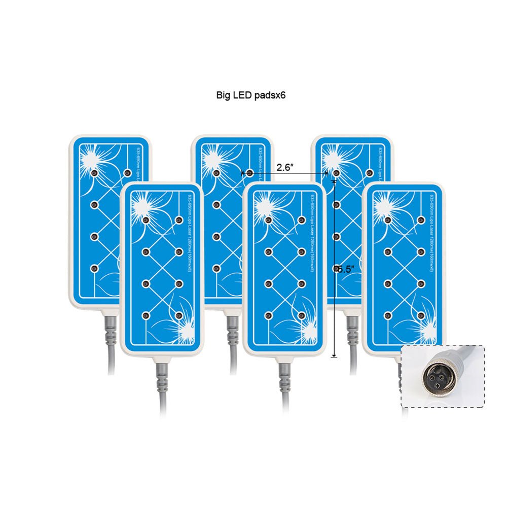 Shape Tactics 10 Pad LED Laser Lipo 160mW 635nm-650nm