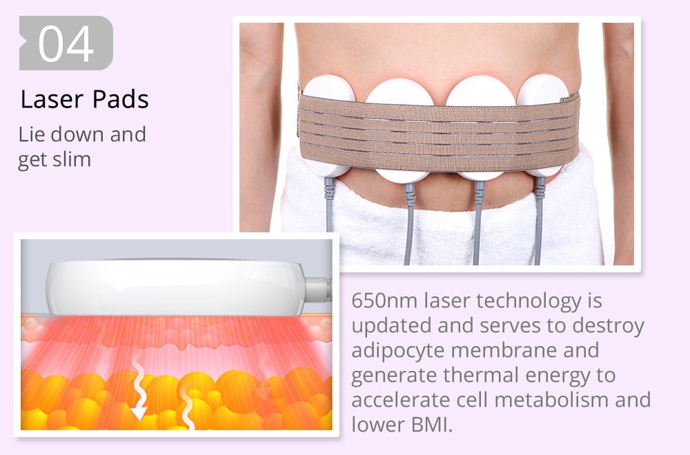Shape Tactics 6-in-1 Cavitation RF Vacuum Lipo Laser Contouring System