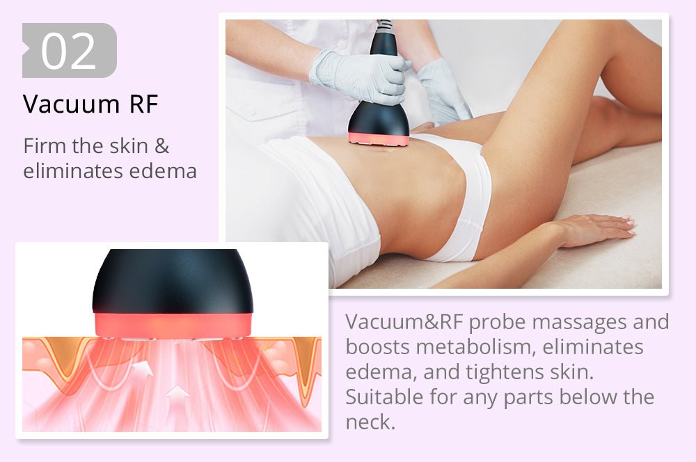 Shape Tactics 6-in-1 Cavitation RF Vacuum Lipo Laser Contouring System
